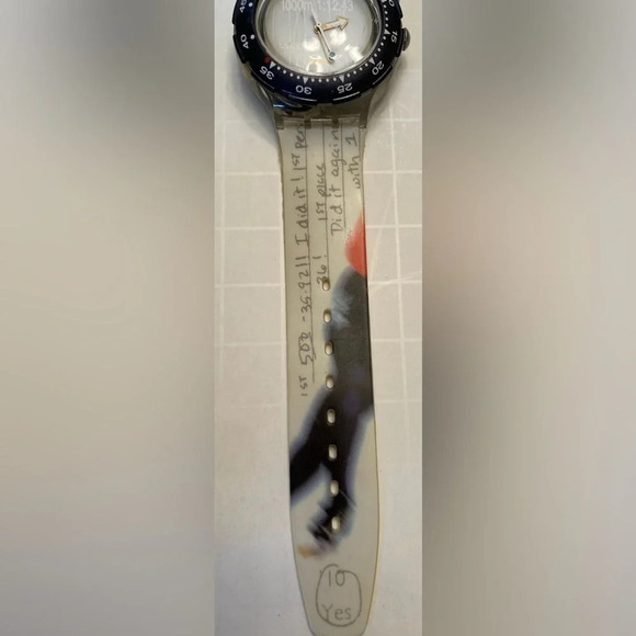SWATCH Watch Vintage 1996 Atlanta Olympics Dan Jansen Limited Edition Unisex - Picture 5 of 10